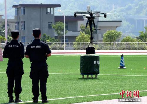 哈瓦特种装备无人机助力福建警方首届警用无人机战法演练