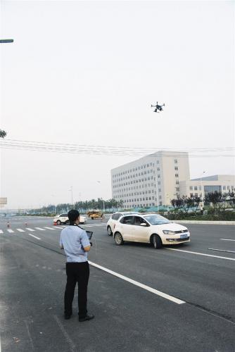 警用无人机将亮相唐山交管一线