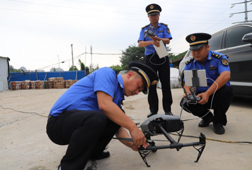 合肥包河城管组建首支无人机小组