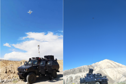 焦点 | 系留无人机中的战斗机，卓翼智能翱翔天山山麓