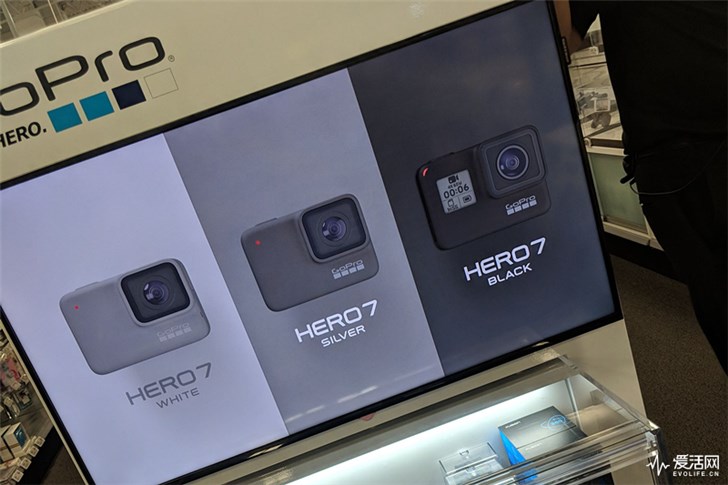 镜头升级还抗震：专柜再泄GoPro Hero 7宣传图