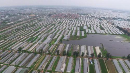 科卫泰无人机驰援寿光，助力抗洪一线