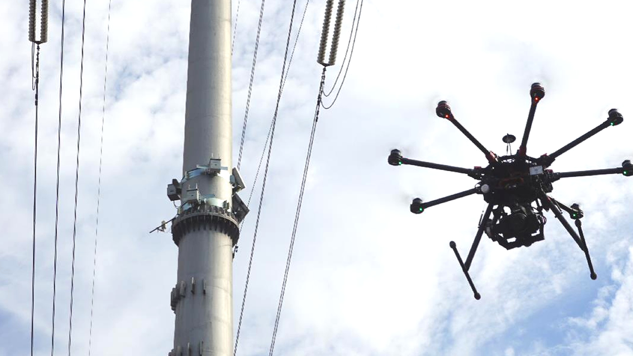 亿嘉和智能电力巡检无人机