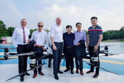 德国杜伊斯堡市长：希望携手亿航智能加强智慧城市建设