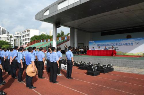 海南省检察机关举行无人机操作比赛