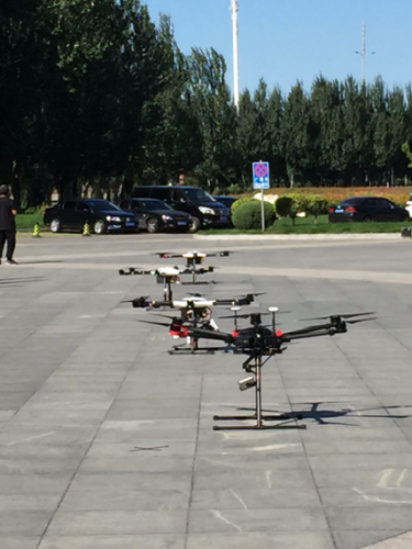 警用无人机亮相 沈阳构建无人机立体化防控系统