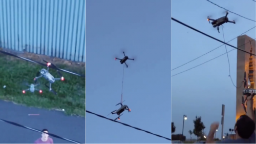 我的兄弟我来救！Mavic 2 Pro 营救挂电线 Mavic 2 Zoom