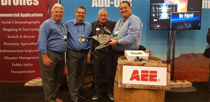 AEE一电科技亮相美国InterDrone 2018商业无人机展