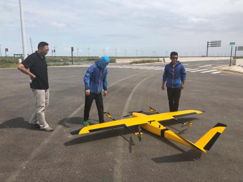 新型无人机助推海域监管工作