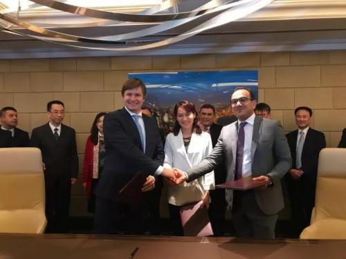 “一带一路”牵线，亿航智能与阿塞拜疆空管机构AZANS签署合作备忘录