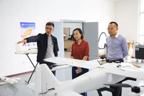 共青团南充市委一行莅临南充驭云参观考察