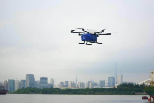 无人机越江送咖啡后 迅蚁发布无人化配送网络