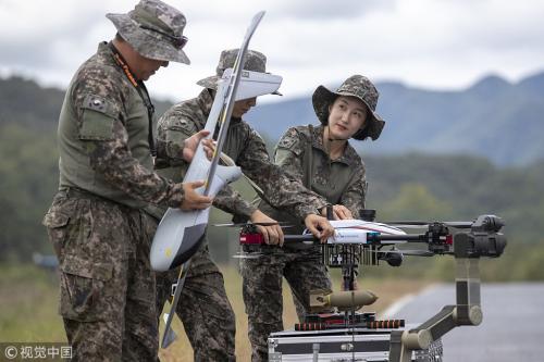 韩国成立无人机战斗团！士兵训练画面曝光
