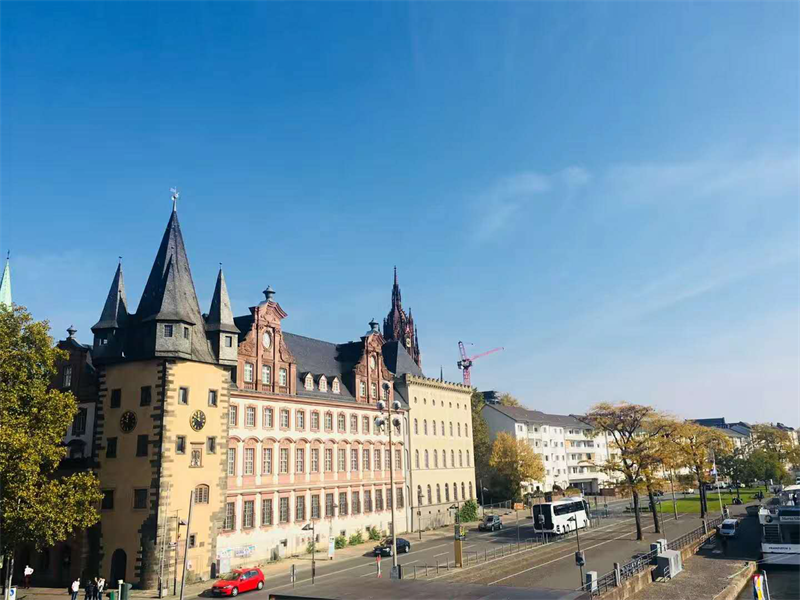 无人机灯光秀，照亮德国法兰克福！