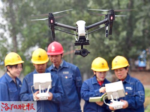 无人机巡线 保供电安全