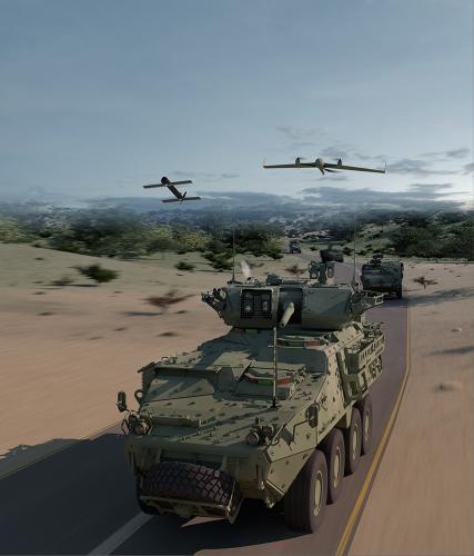 AeroVironment和通用动力联合为装甲车辆集成无人机