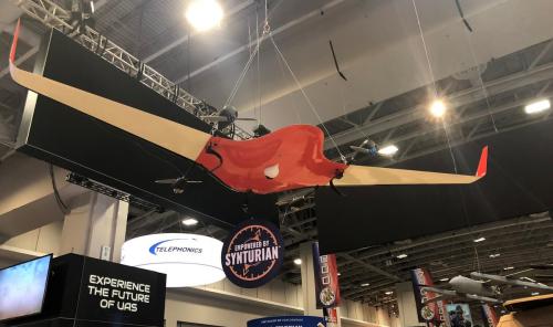 德事隆在美国陆军协会年会展示X5-55无人机