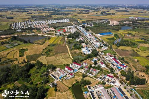 【组图】俯瞰小岗 改革第一村在这个角度更迷人！