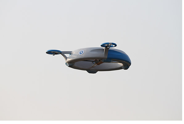 “都市精灵”涵道无人直升机