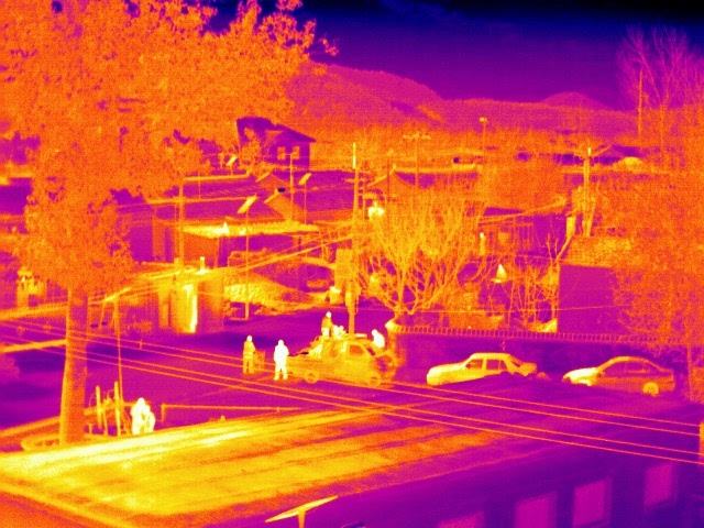 红外线无人机助力环保夜查