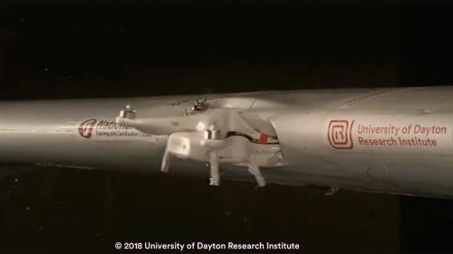 美国大学模拟对速238mph下精灵2无人机与客机冲撞 大疆抗议