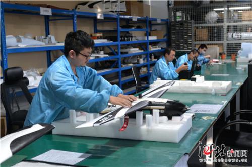 河北产无人机“飞”向海外