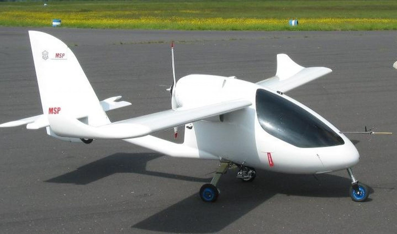 Flight testing on scalable models