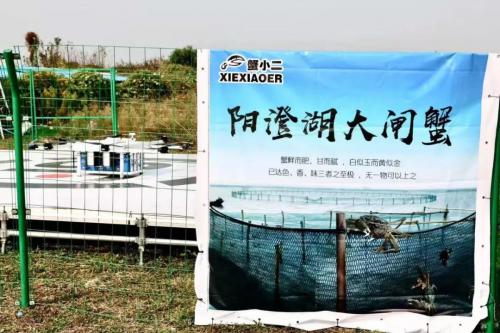 大闸蟹从天而降，顺丰无人机开启新时代