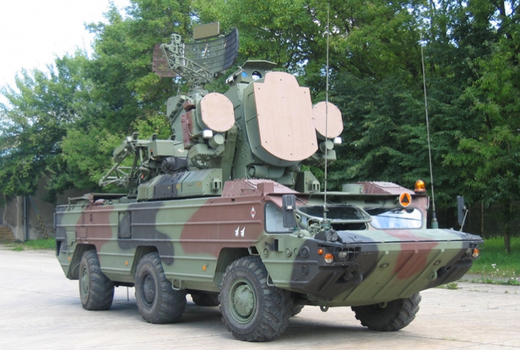 PRWB 9A33BM OSA (SA-8) ANTI-AIRCRAFT MISSILE COMBAT VEHICLE