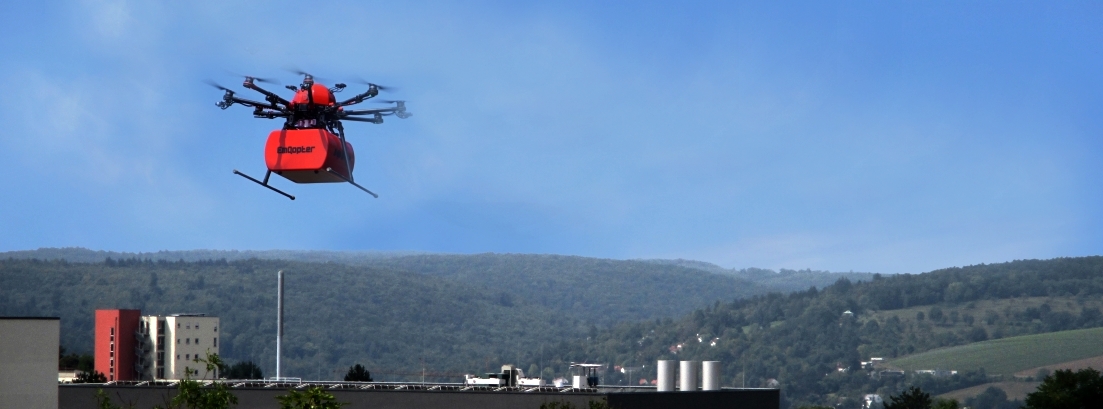 The first approvable fully autonomous delivery drone!