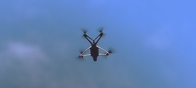 Multicopter Drone in mission_无人机网（www.youuav.com)