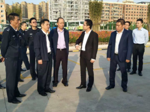 上海市宝山区公安局一行赴上海鉴真防务开展低空安全专题调研