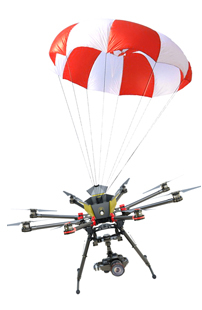 Dronesave（无人机降落伞系统）_无人机网（www.youuav.com)