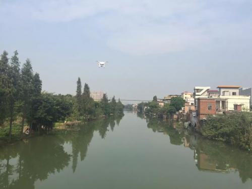 中睿无人机助力广州自来水公司引水口排污监控