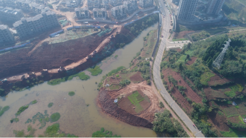河东新区启动高清无人机开展在建工地环保督查工作