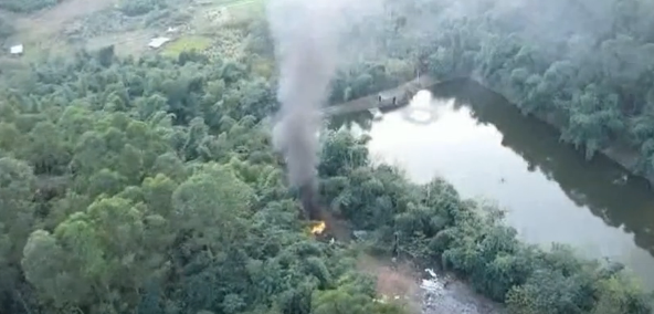 灵动鹰-15实景火情监测