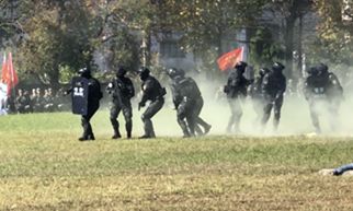 贵州省公安机关开展2018应急拉动警务保障演练