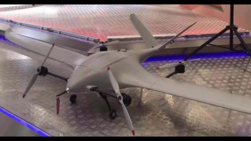 航展资讯│V380翼身融合倾转旋翼无人机