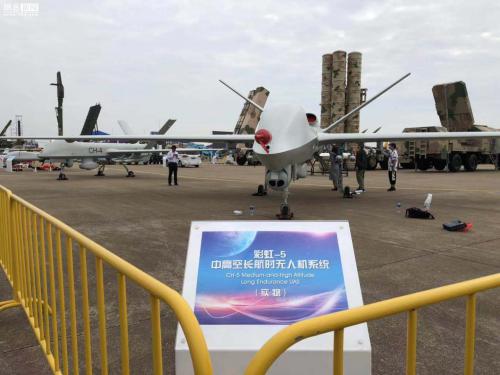 彩虹5无人机：性能强大的察打一体无人机 可担当未来空战主角