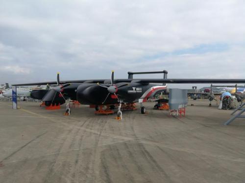 国产超大型无人机能水上起降，可用于远海岛礁补给