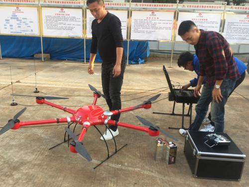 赣州市城乡建设局引入无人机开展空中巡查全方位监管建筑工地扬尘治理工作