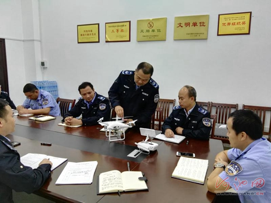 河池城管使用无人机查违 控违进入“全维度”模式
