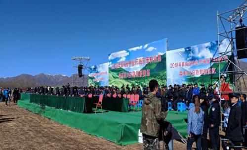 慧明捷参加2018青海森林防火应急救援演练