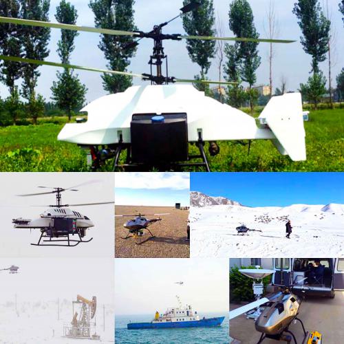 赛鹰无人直升机为核与辐射安全事业保驾护航