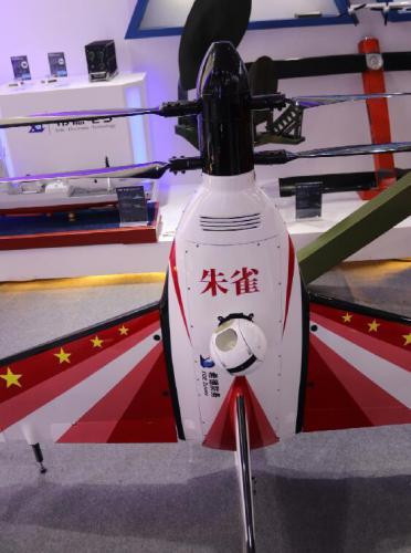 航展精品：朱雀C推力矢量尾坐式无人机，独创高效无死重设计！