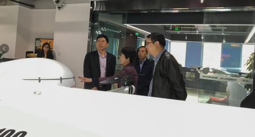 科技部领导莅临成都纵横自动化公司指导工作