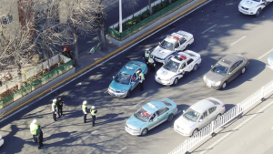 首次启用无人机摄录 并上传微博