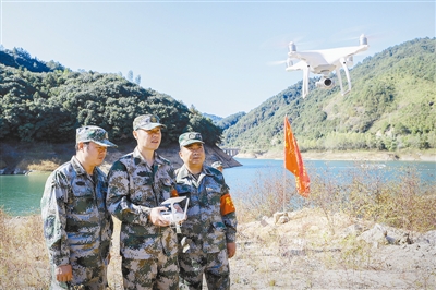 淳安：防火护河 “无人机”来相助