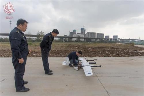 大型无人机300米高空鹰眼查违建，3个月查出违建近20处