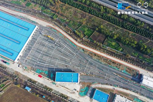 大徐视觉|无人机下的“徐州地铁”